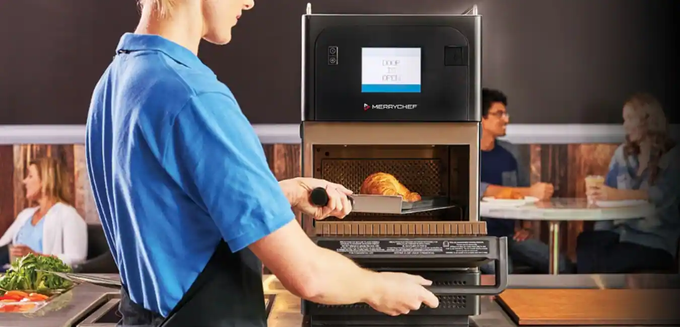 Merrychef professionele high speed oven iedereen kan deze gebruiken