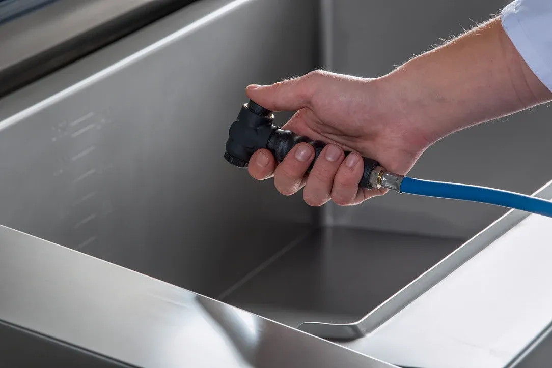 Multicooker pro braadslede horeca grootkeuken handsproeier water Jade nv