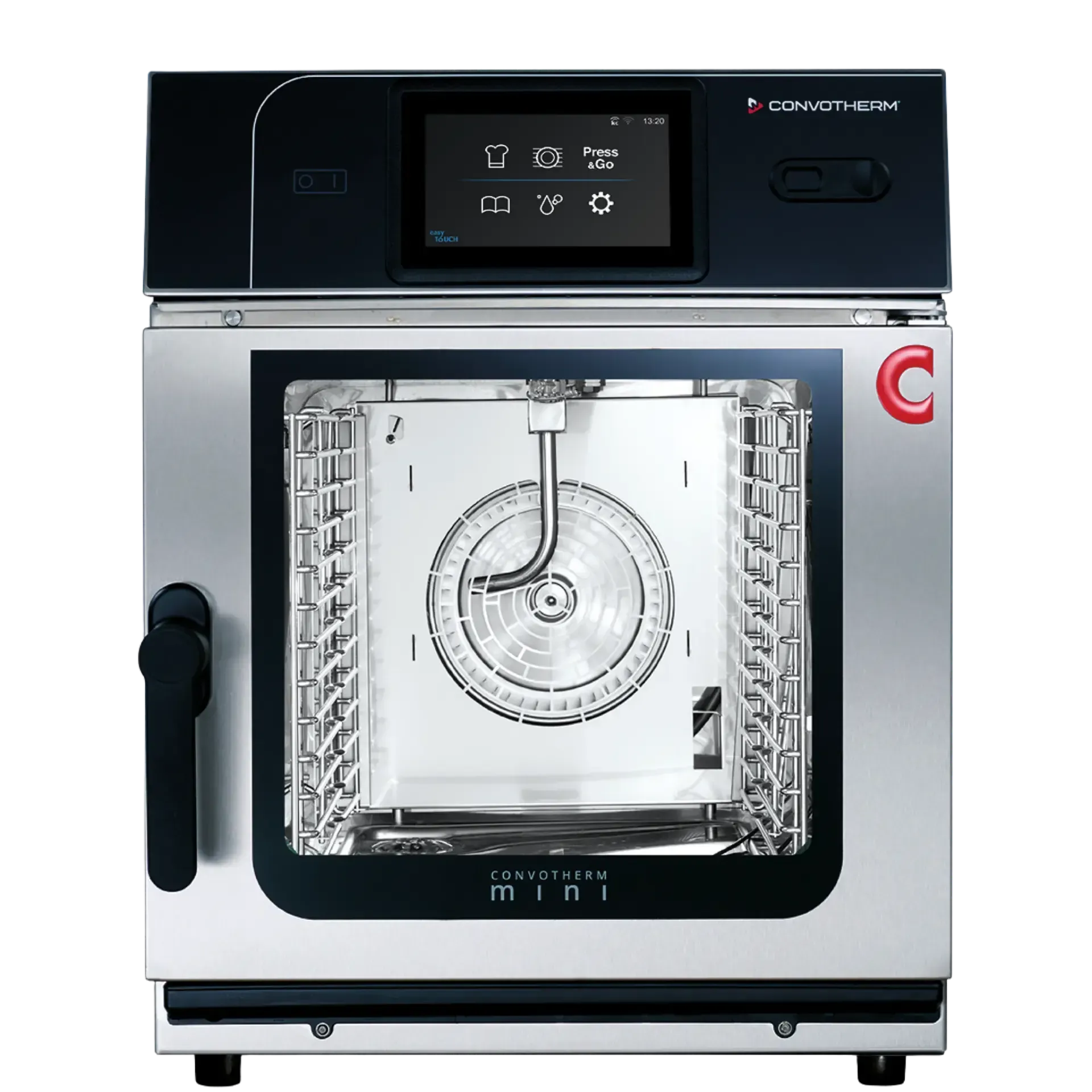 De mini combi-steamer van convotherm is zeer compact
