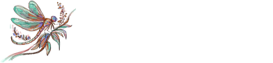 Dragonfly Care Home, Langton Matravers, Swanage |  A logo for dragonfly care home with a dragonfly on it
