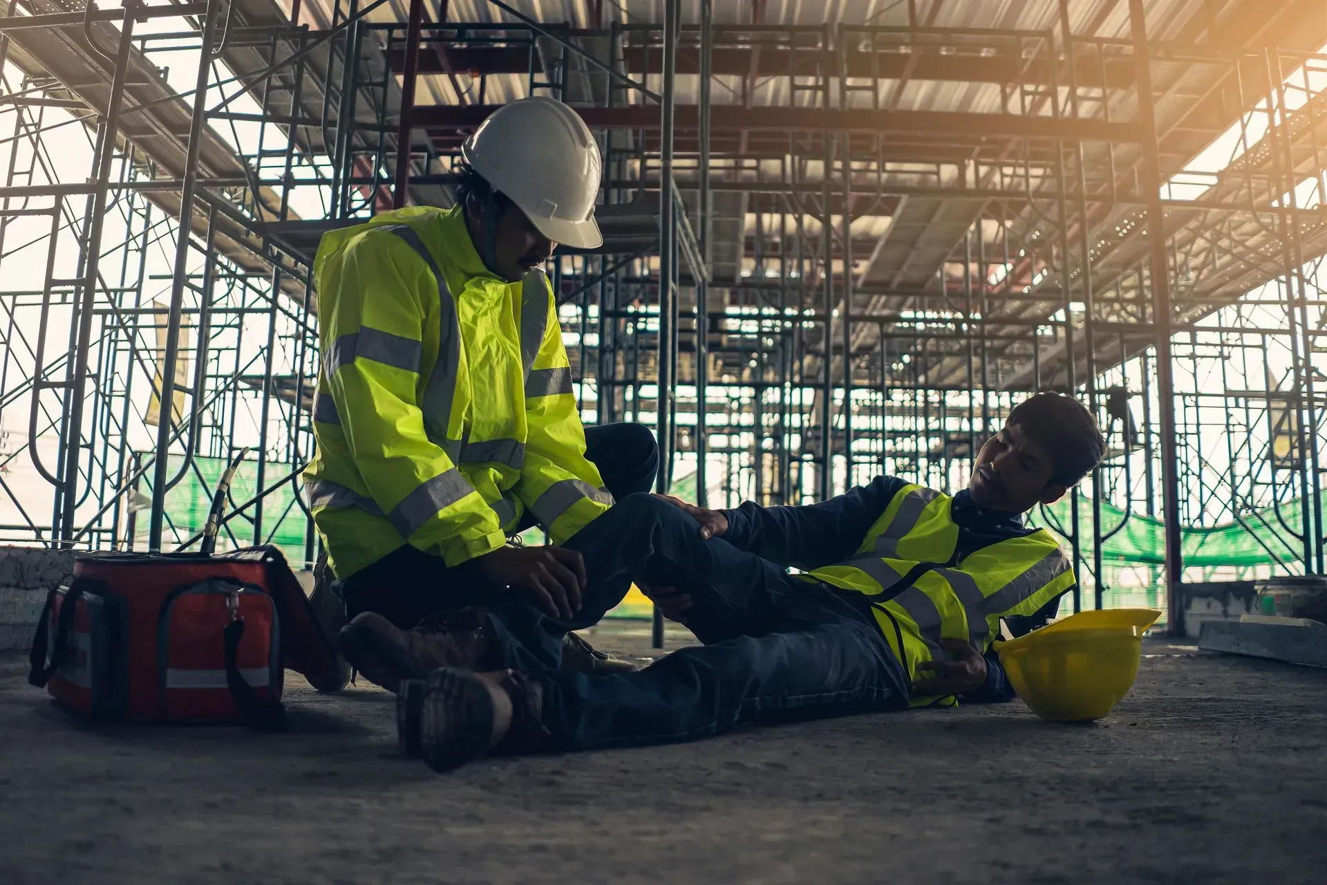 victim of construction site hazards
