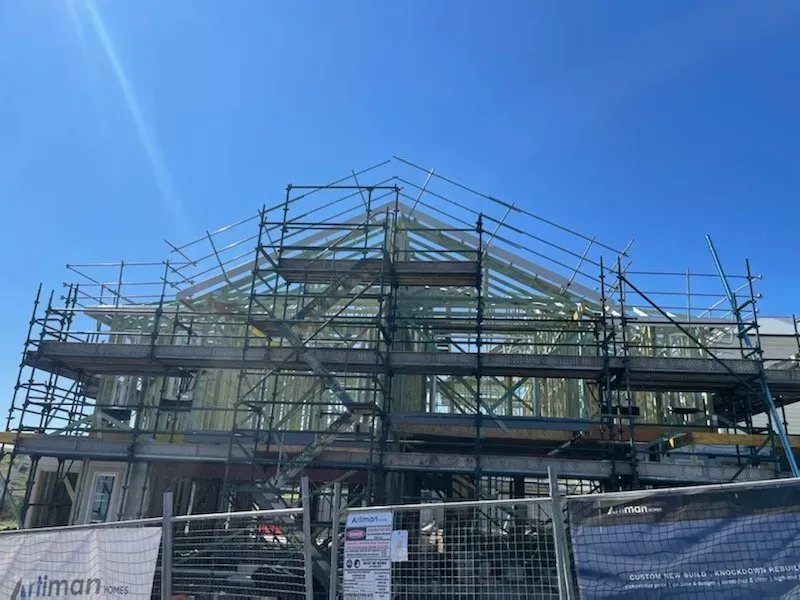 commercial construction scaffolding