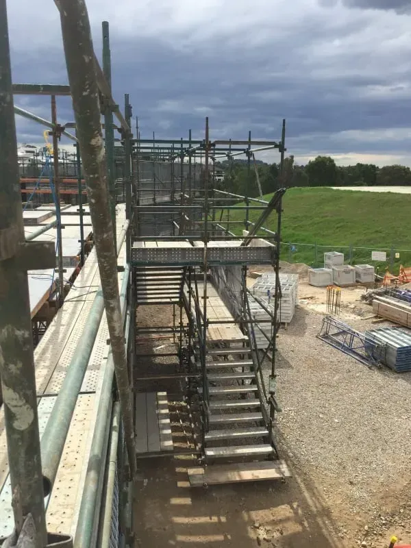 scaffolding stairs