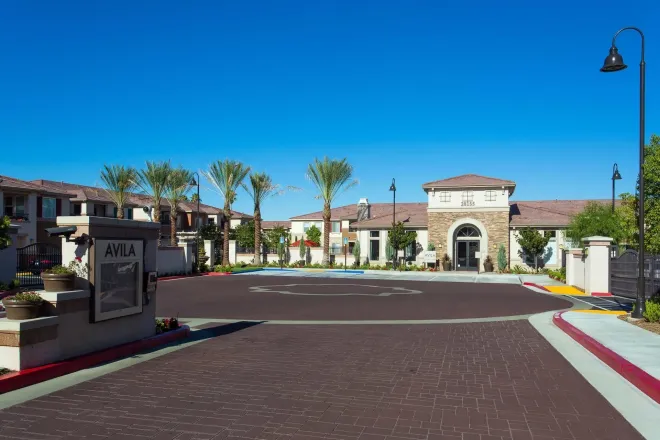 community entrance photo