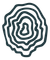 Casa Olonche Boutique Hotel's Logo. Logo is a tree ring, hand drawn,  color navy blue.