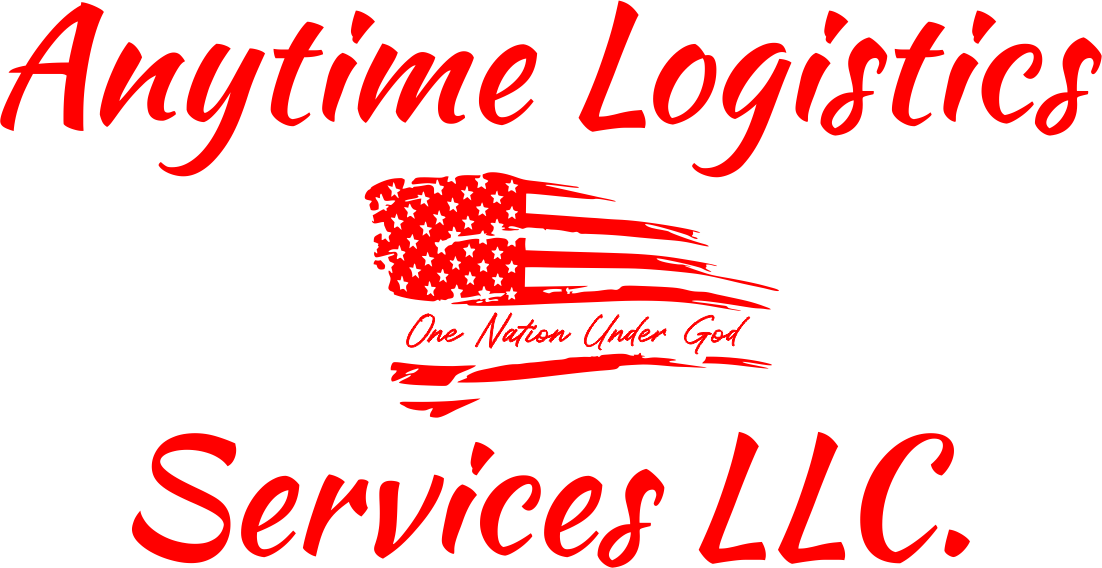 Red flag logo for anytimestoneanddirt.com