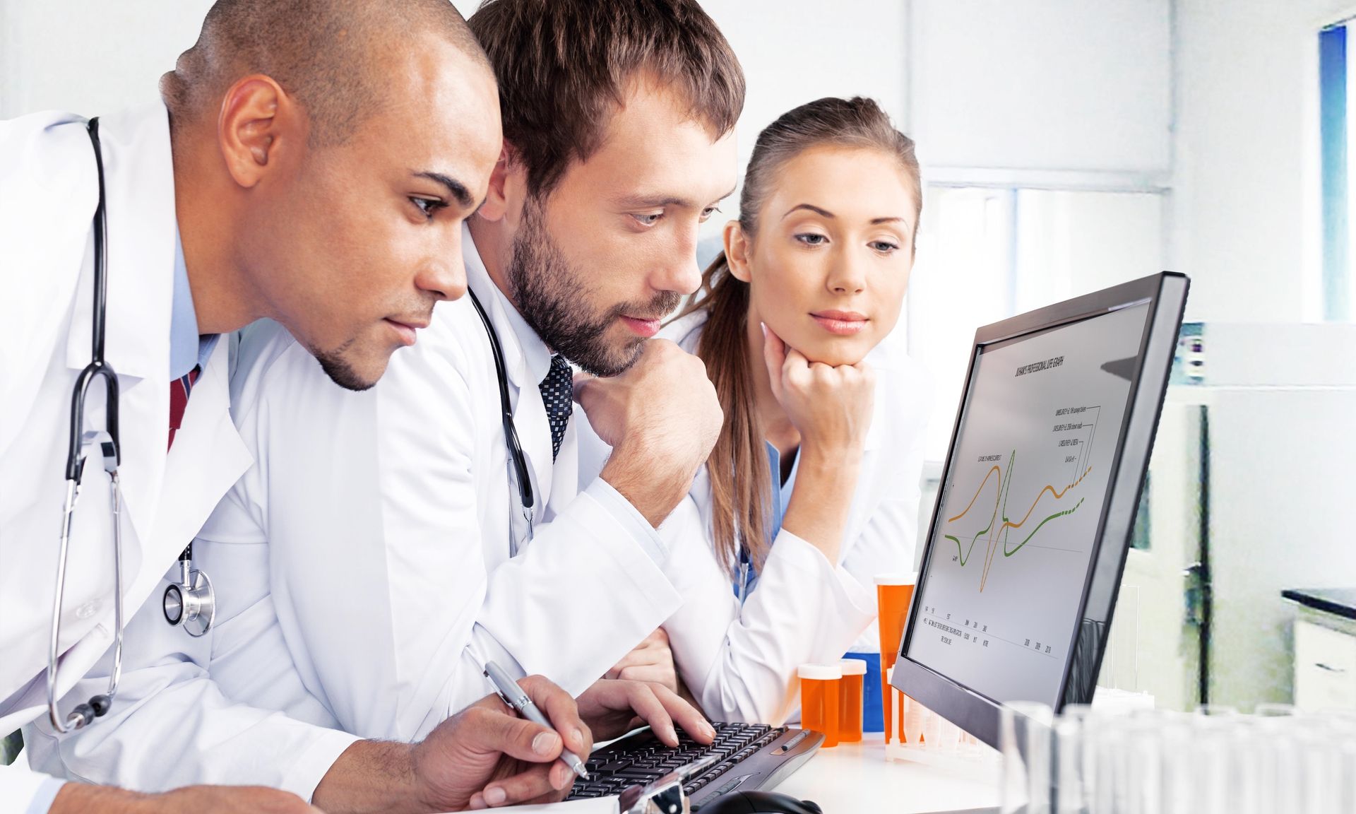 The interviewing candidate got the job, he is now a doctor at a new hospital and the interview doctor knows A Doctor and an interviewing candidate speak with one another, the doctor would like to ask the question How can CRAs detect counterfeit healthcare diplomas?