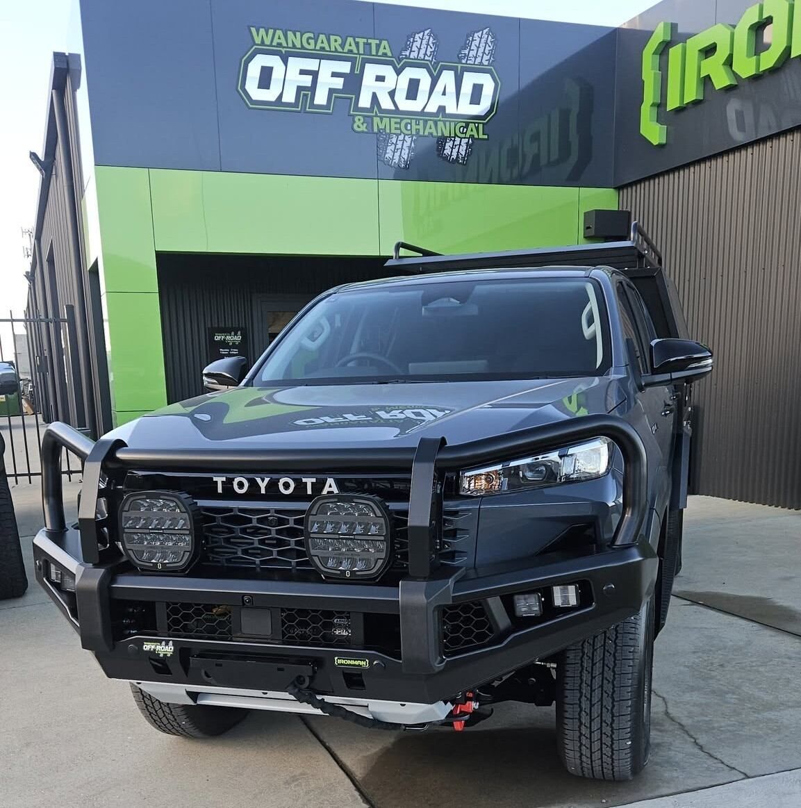 4x4 Accessories Wangaratta Featuring A Rugged Toyota Utility Vehicle