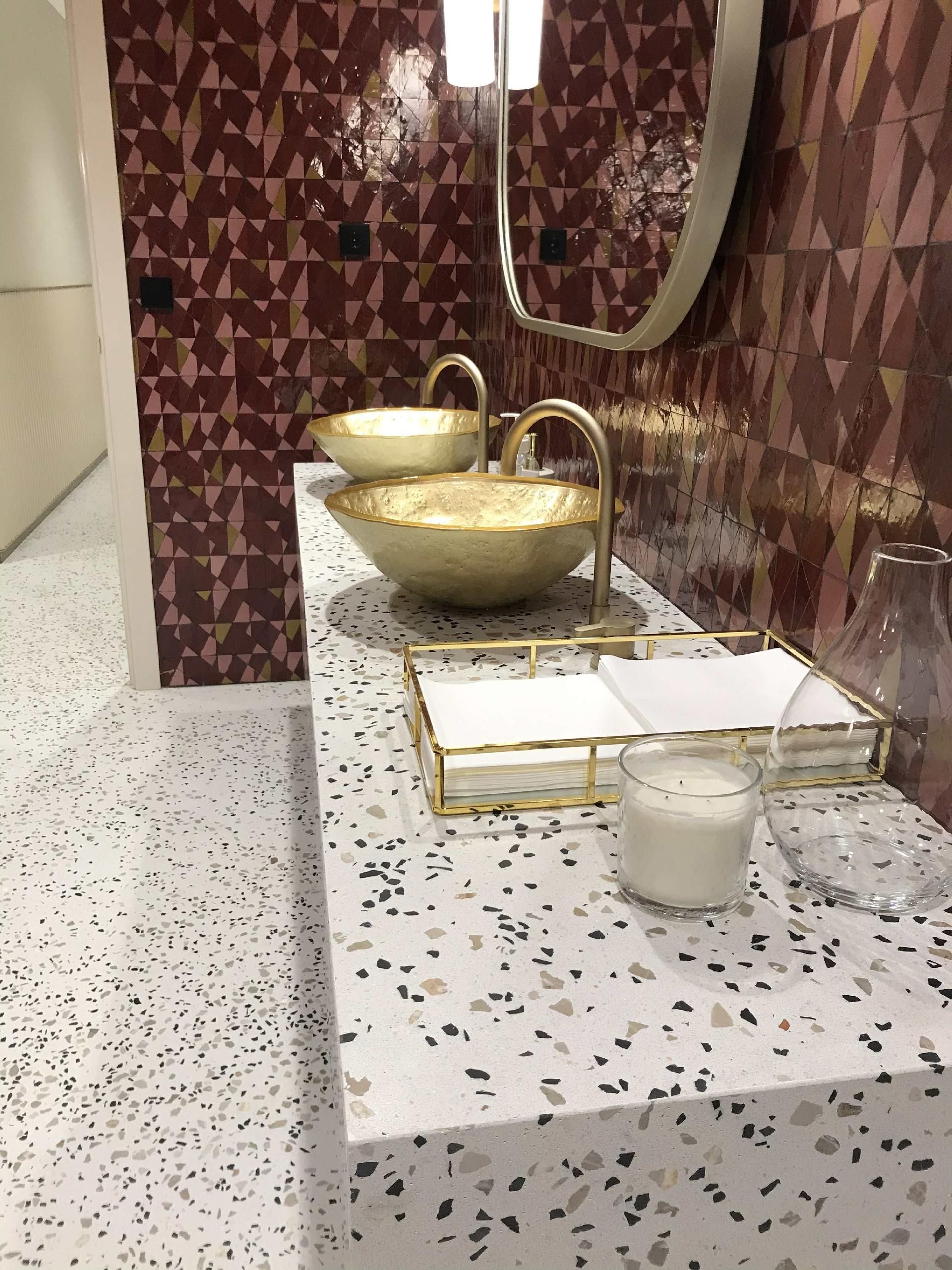 lavabo terrazo,