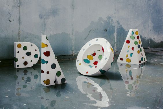 terrazo letras