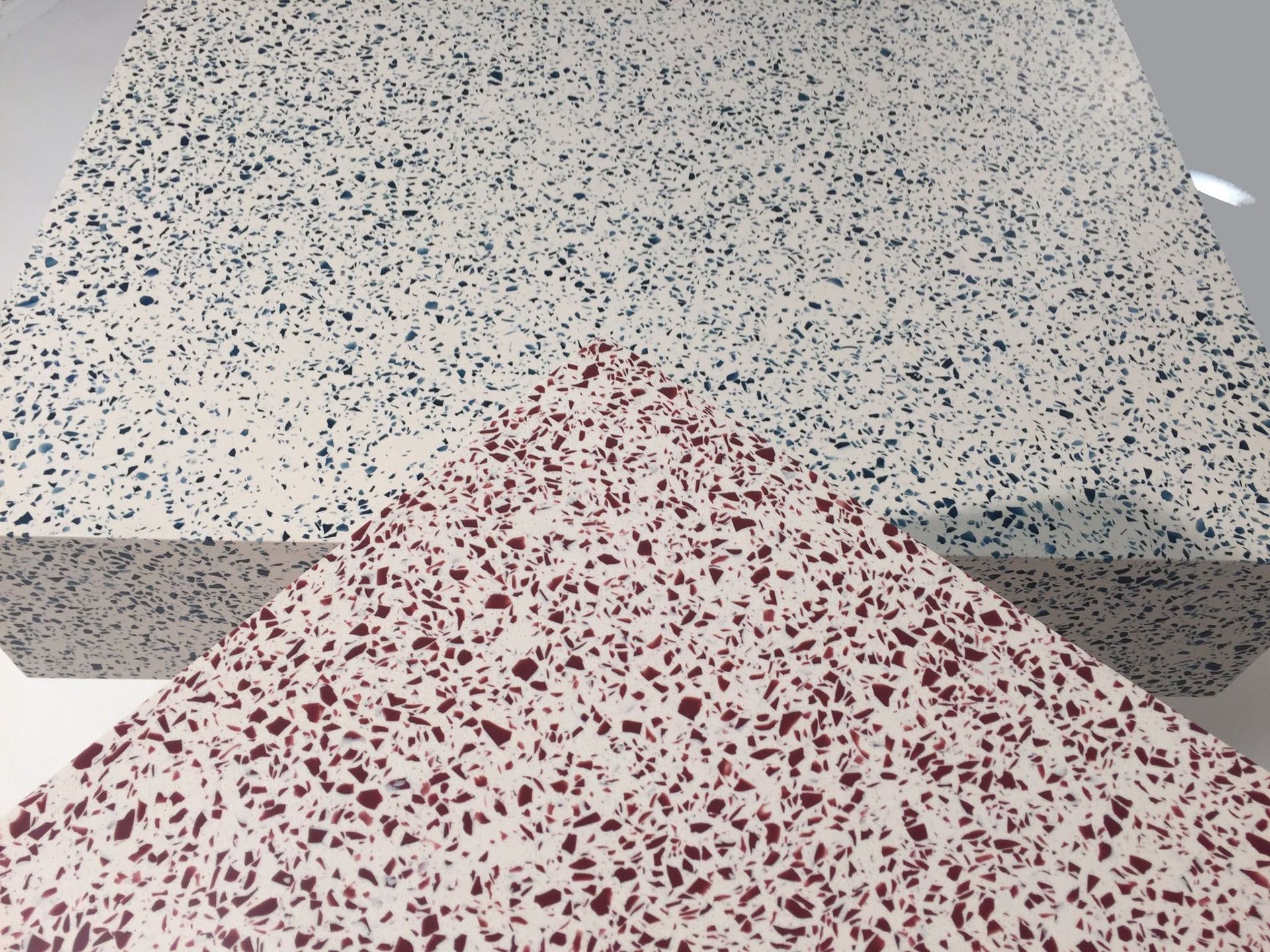 mesas de terrazo