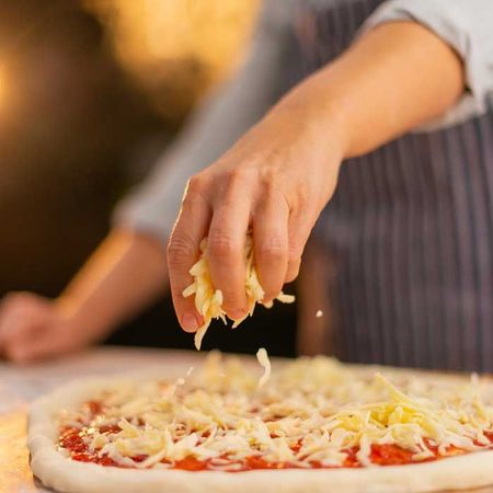 pizzas de varios sabores