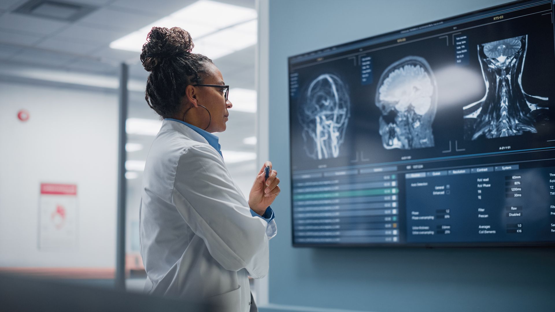 Doctor Scanning The Radiology Result — The Law Offices Of Cardaro & Peek, LLC
