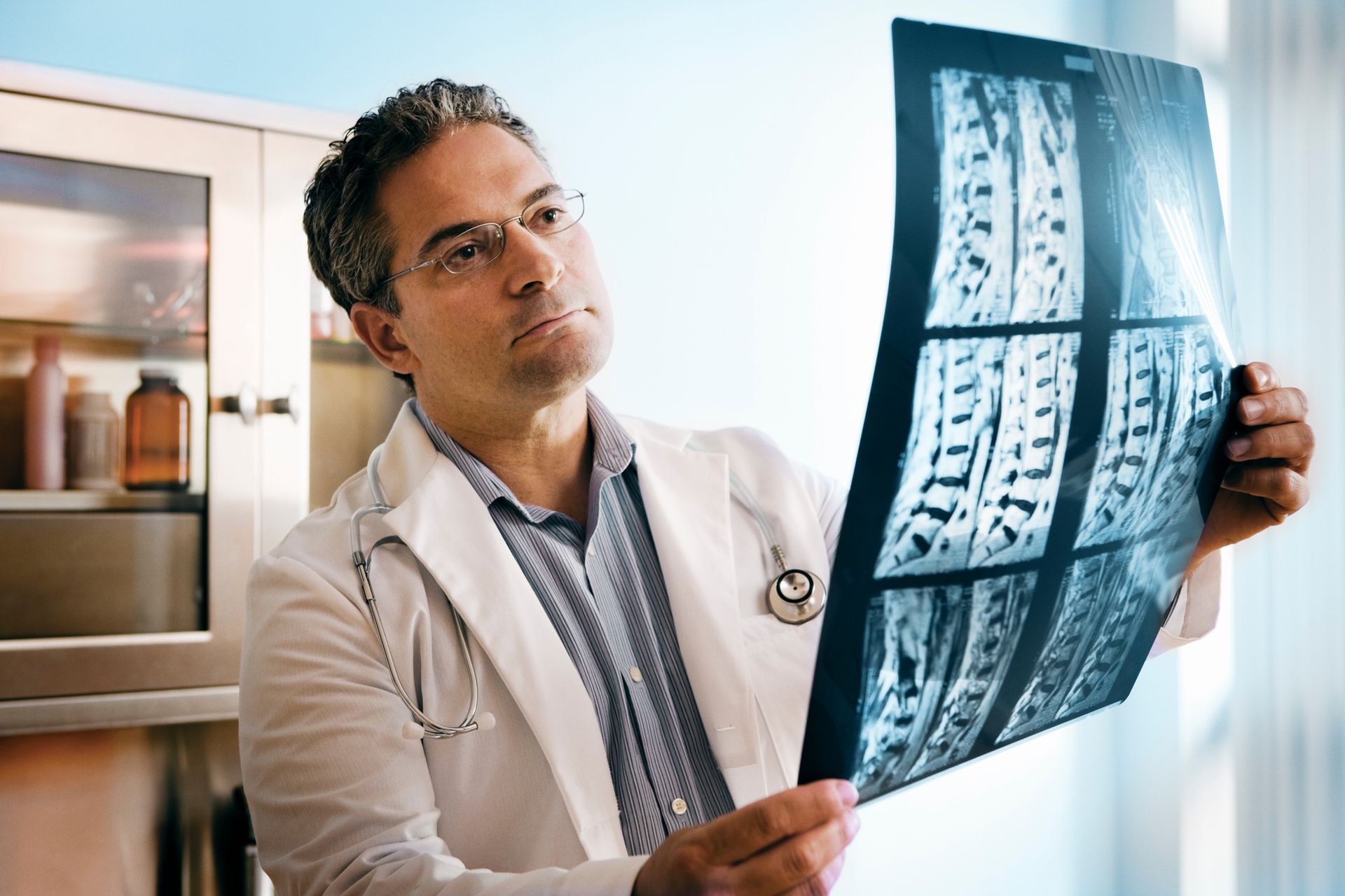 A professional working with a paralysis malpractice attorney serving Baltimore, MD