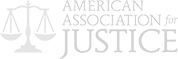 American Association For Justice Logo — Baltimore & Washington DC — The Law Offices Of Cardaro & Peek, LLC