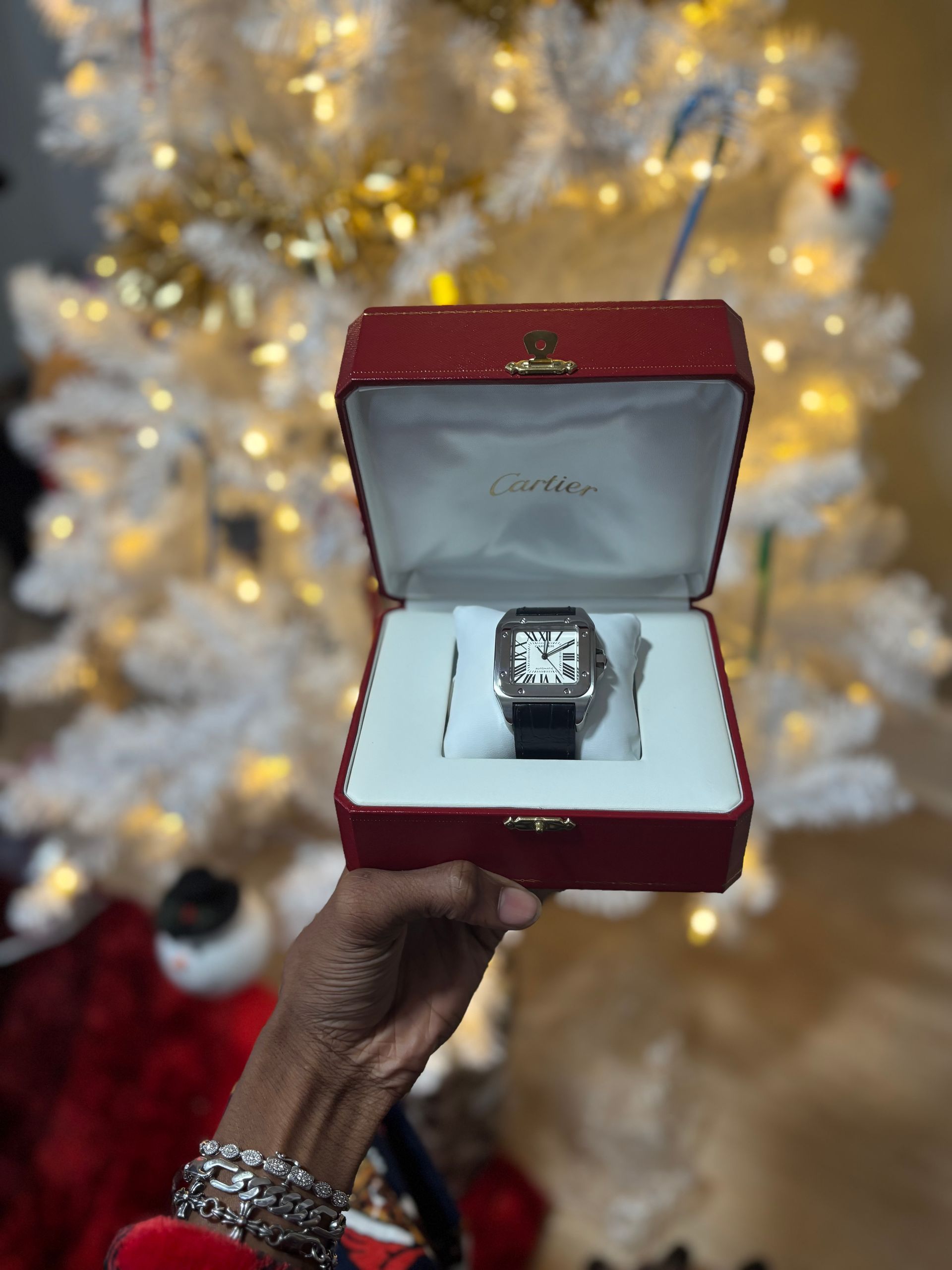 Mens 38mm Cartier Watch