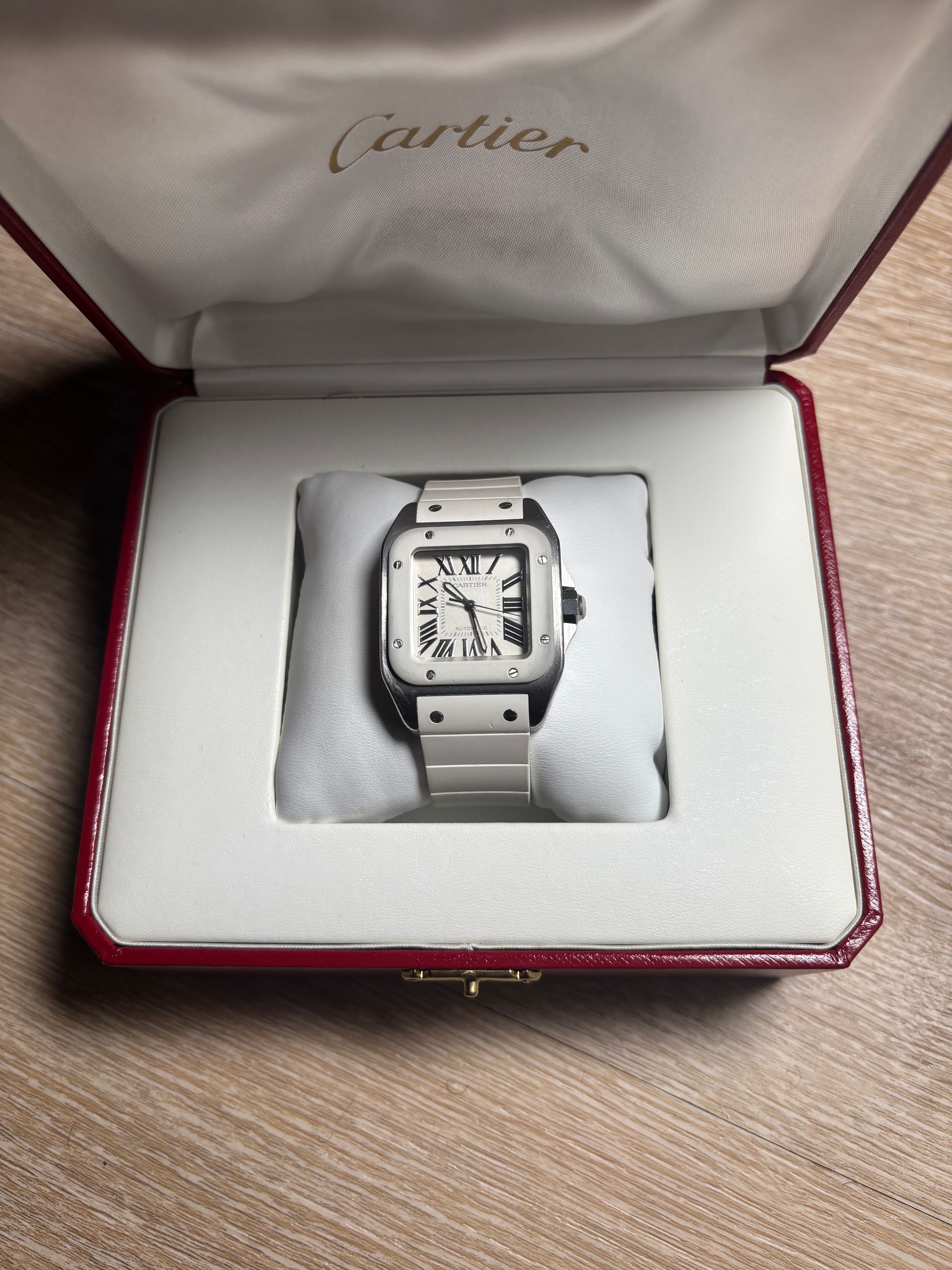 Unixsex Cartier sontos 100 midsize white