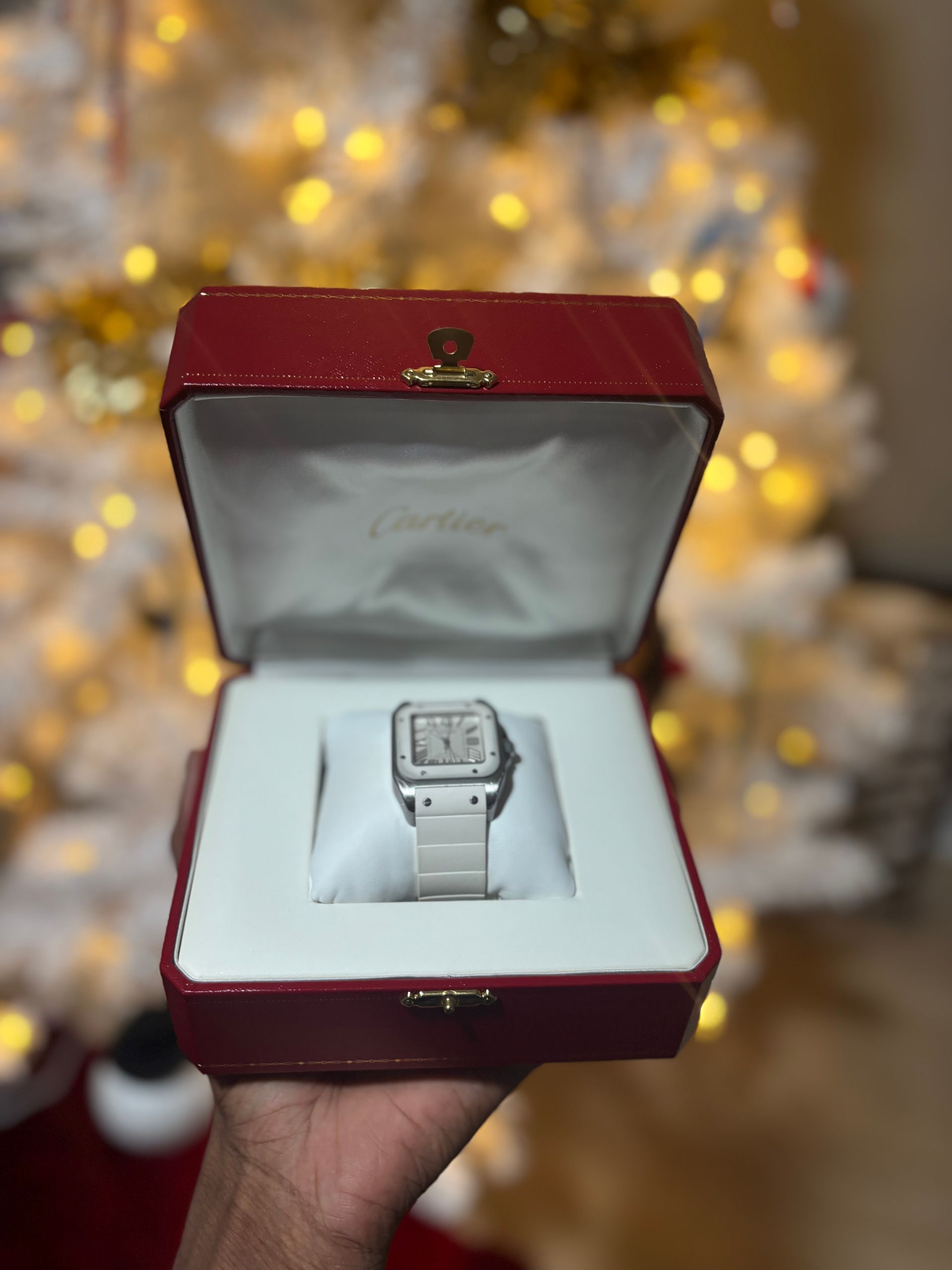 Unixsex Cartier sontos 100 midsize white