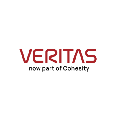 The veritas logo is now part of cohesity