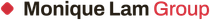 Monique Lam Group logo with red diamond icon and black and red text