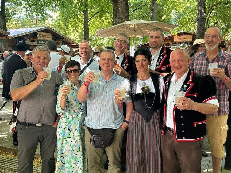 Besuch am 32. Eidgenössischen Jodlerfest in Basel