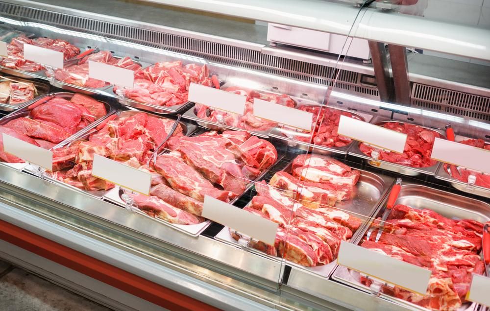 A Display Case Filled with Lots of Meat in A Butcher Shop — Holiday Coast Meat & Smallgoods in Clarence Valley, NSW