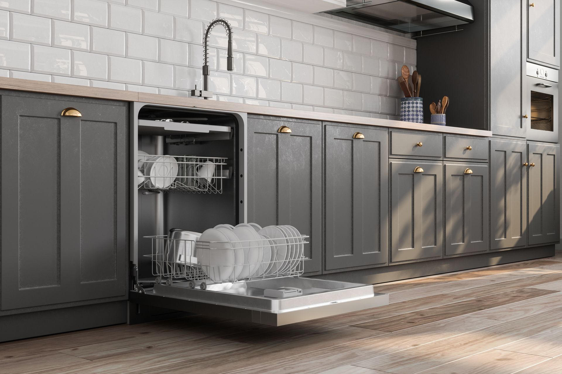 Opened dishwasher - Roanoke, VA - Appliance Repair Service