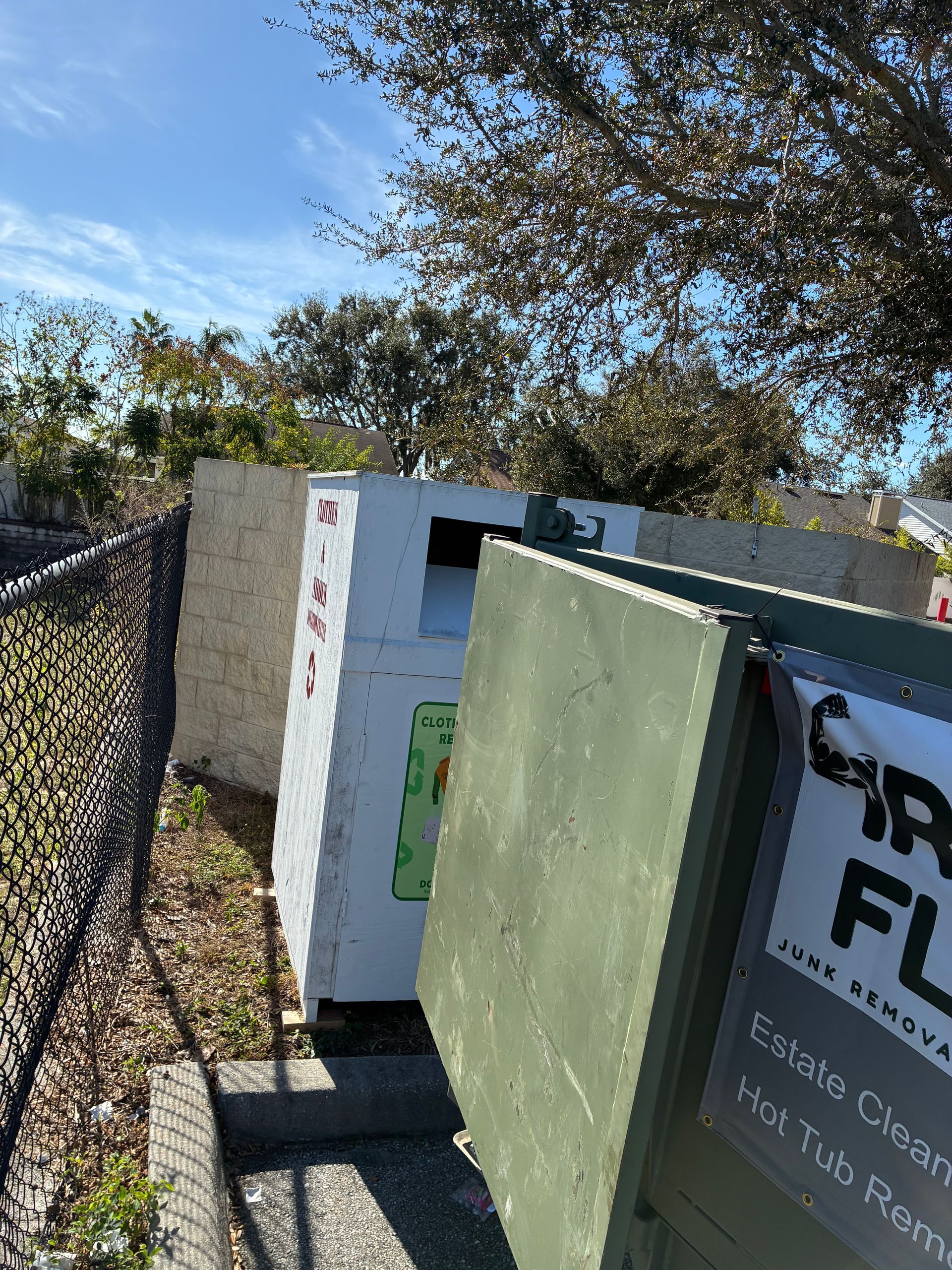 Donation Box Removal