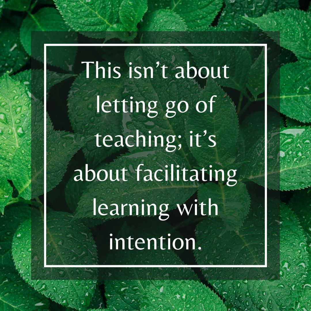 Inspirational quote on green leaves