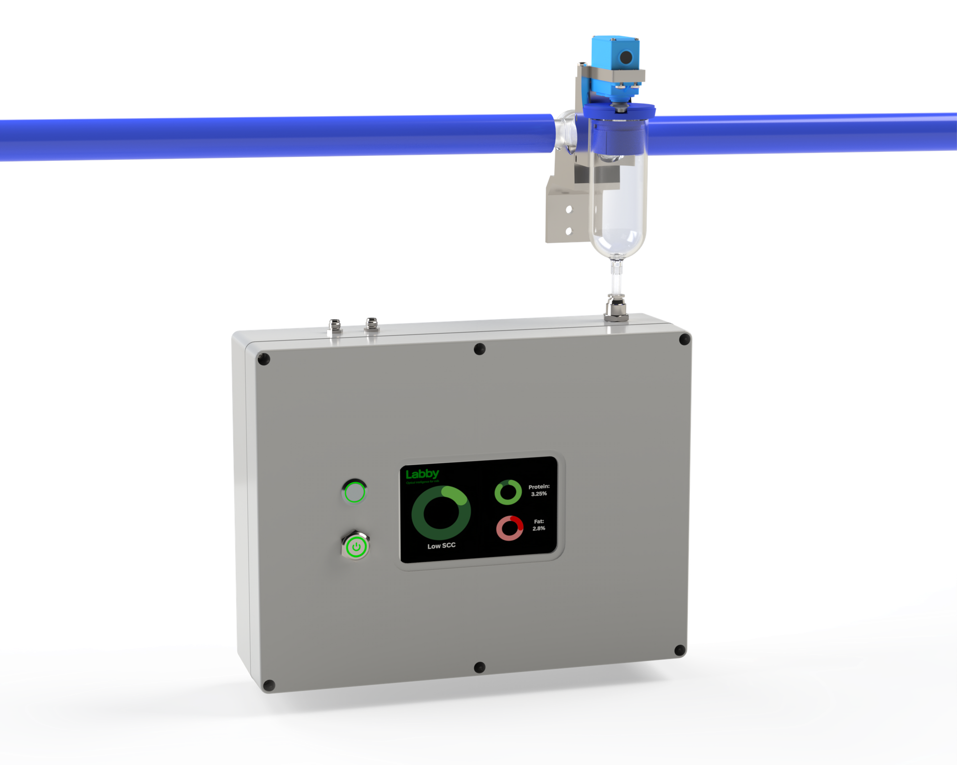 MilKey Inline Sensor — real-time milk composition analyzer