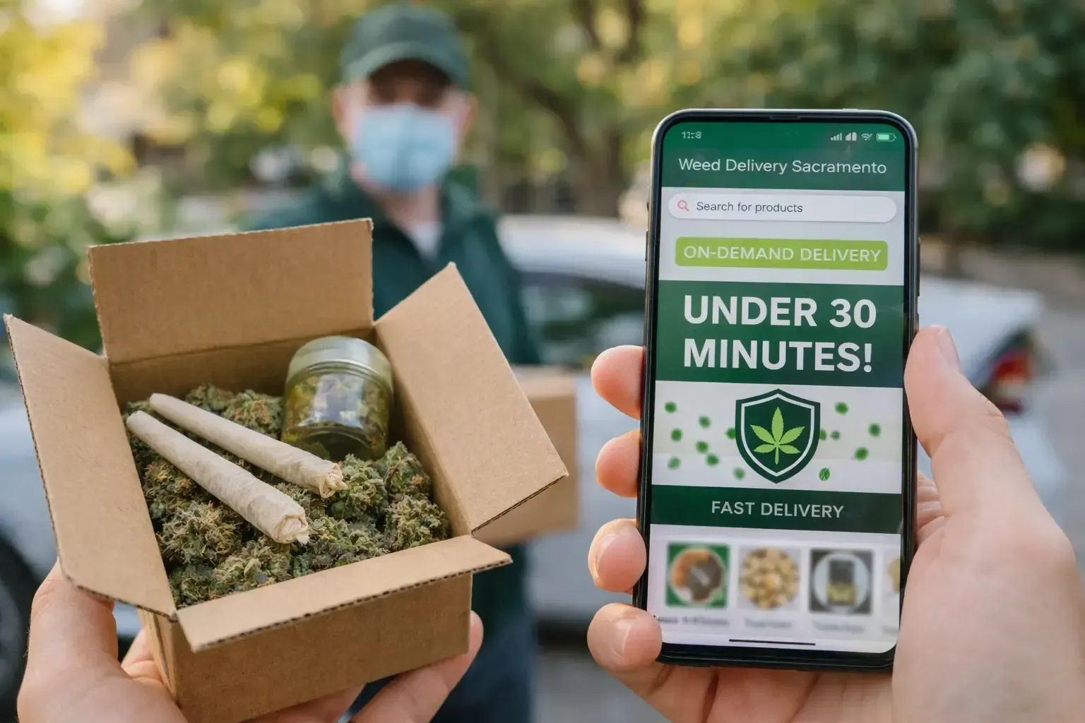 who has the fastest weed delivery in sacramento