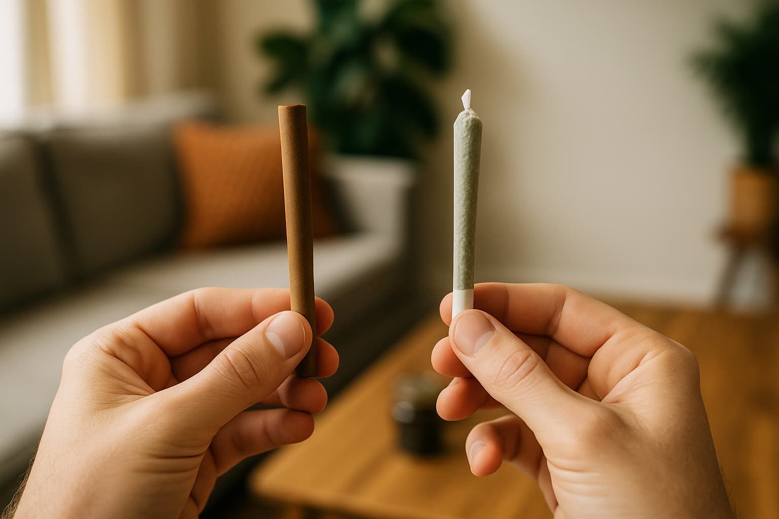 what is the difference between a blunt and a joint