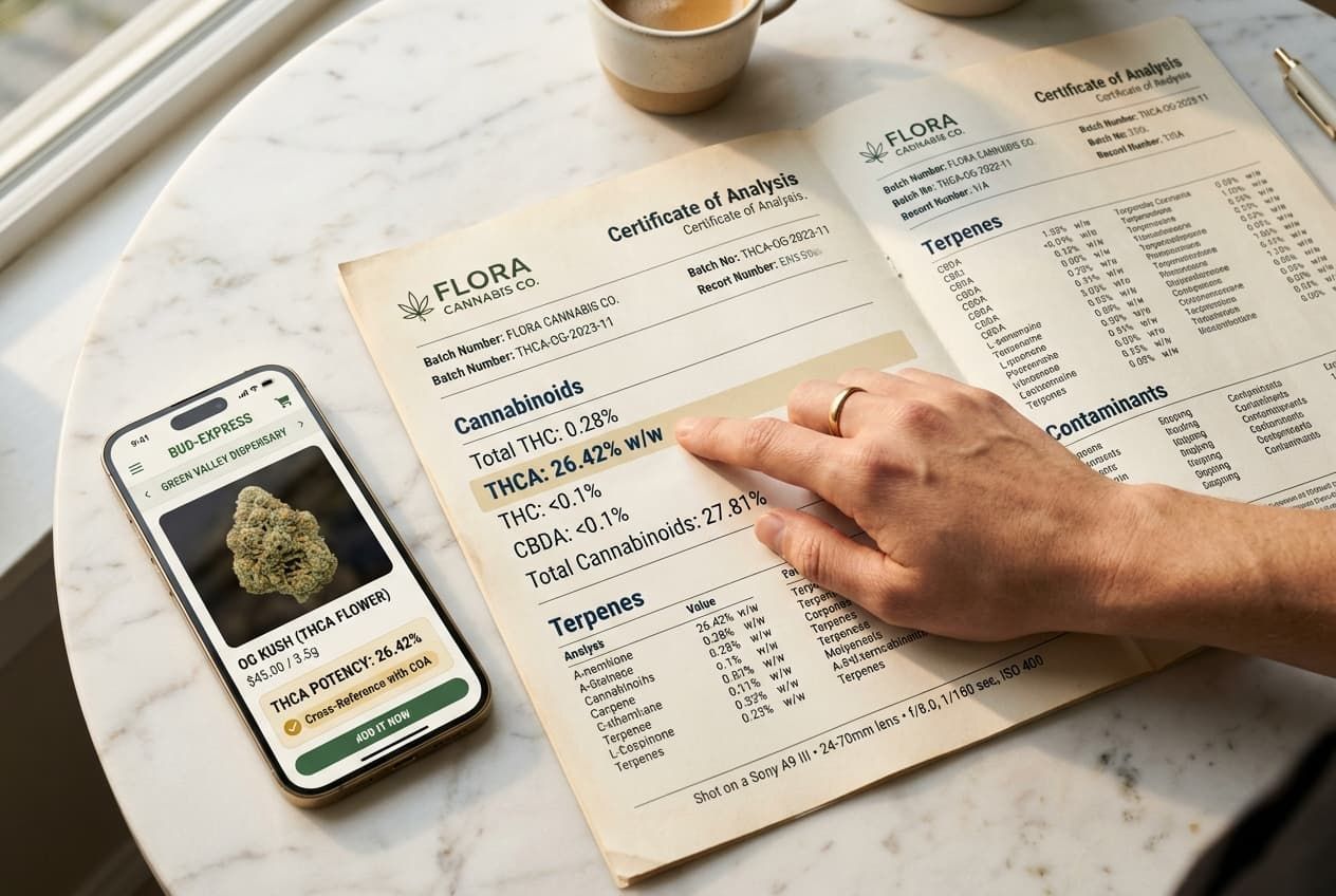 strongest THCA flower online