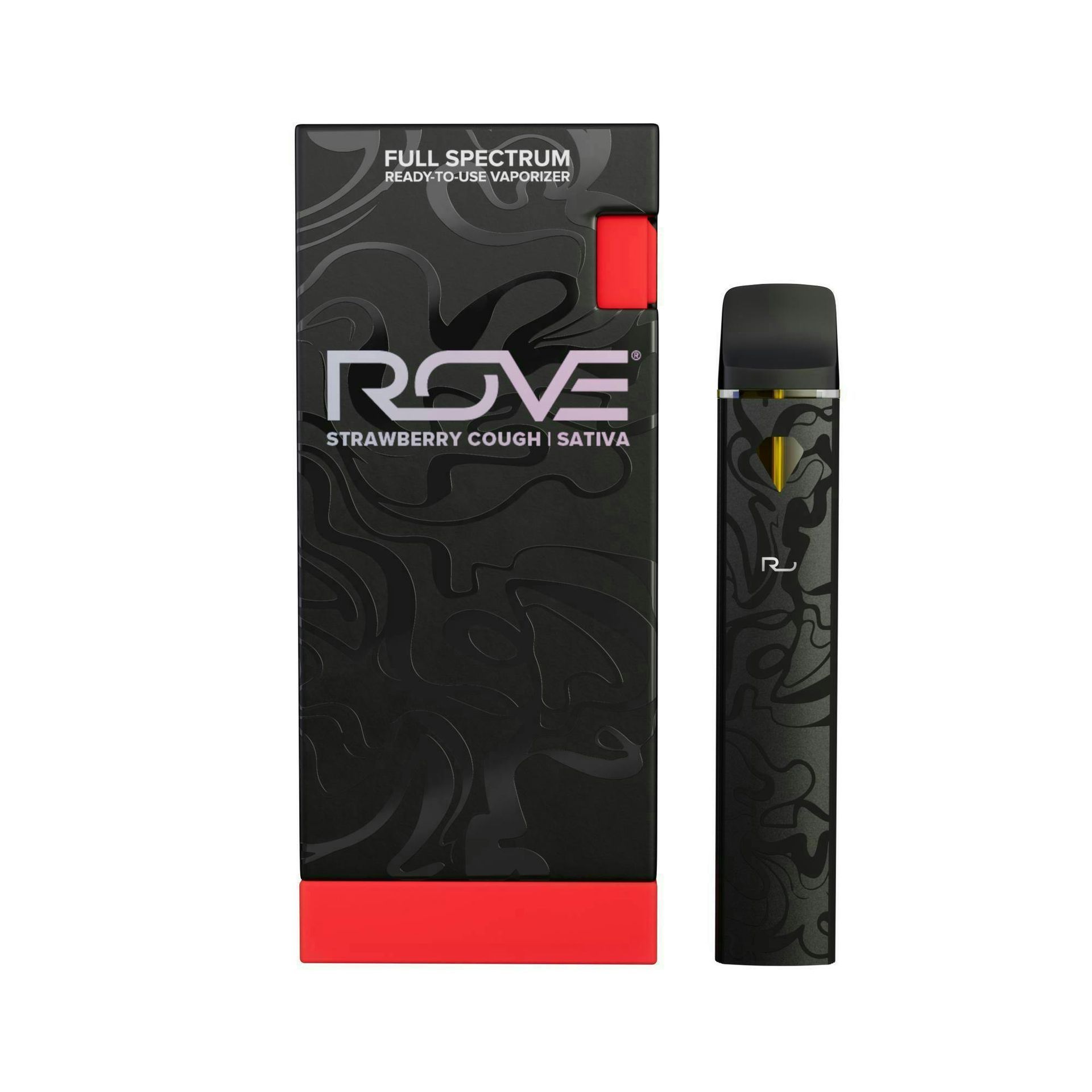 Rove Full Spectrum Strawberry Cough Sativa disposable vaporizer