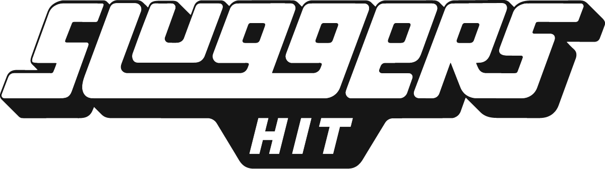 sluggers hit weed brand logo
