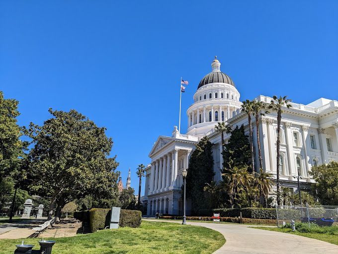 weed delivery in california state capitol