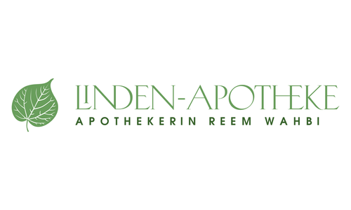 A green logo for linden-apotheke apothekerin reem wahbi