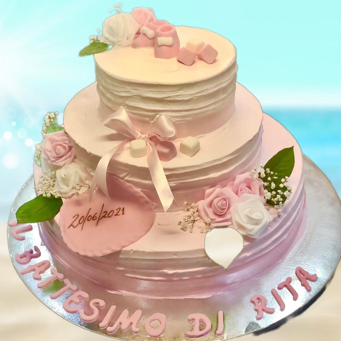 torta battesimo