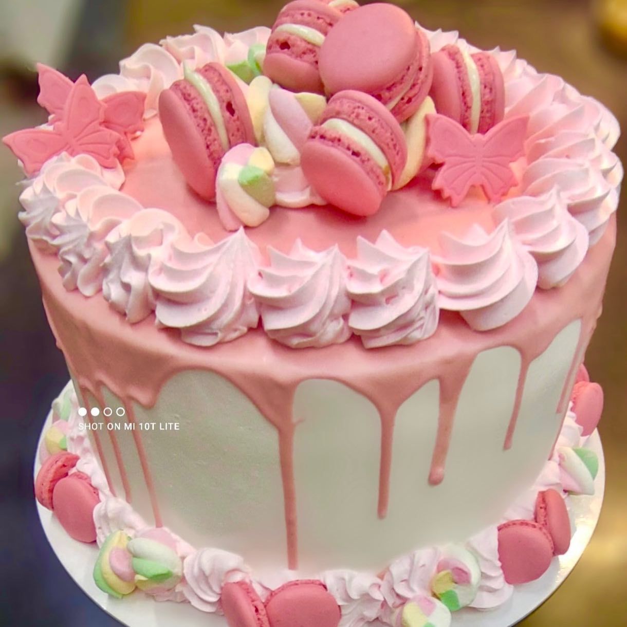 torta macarons