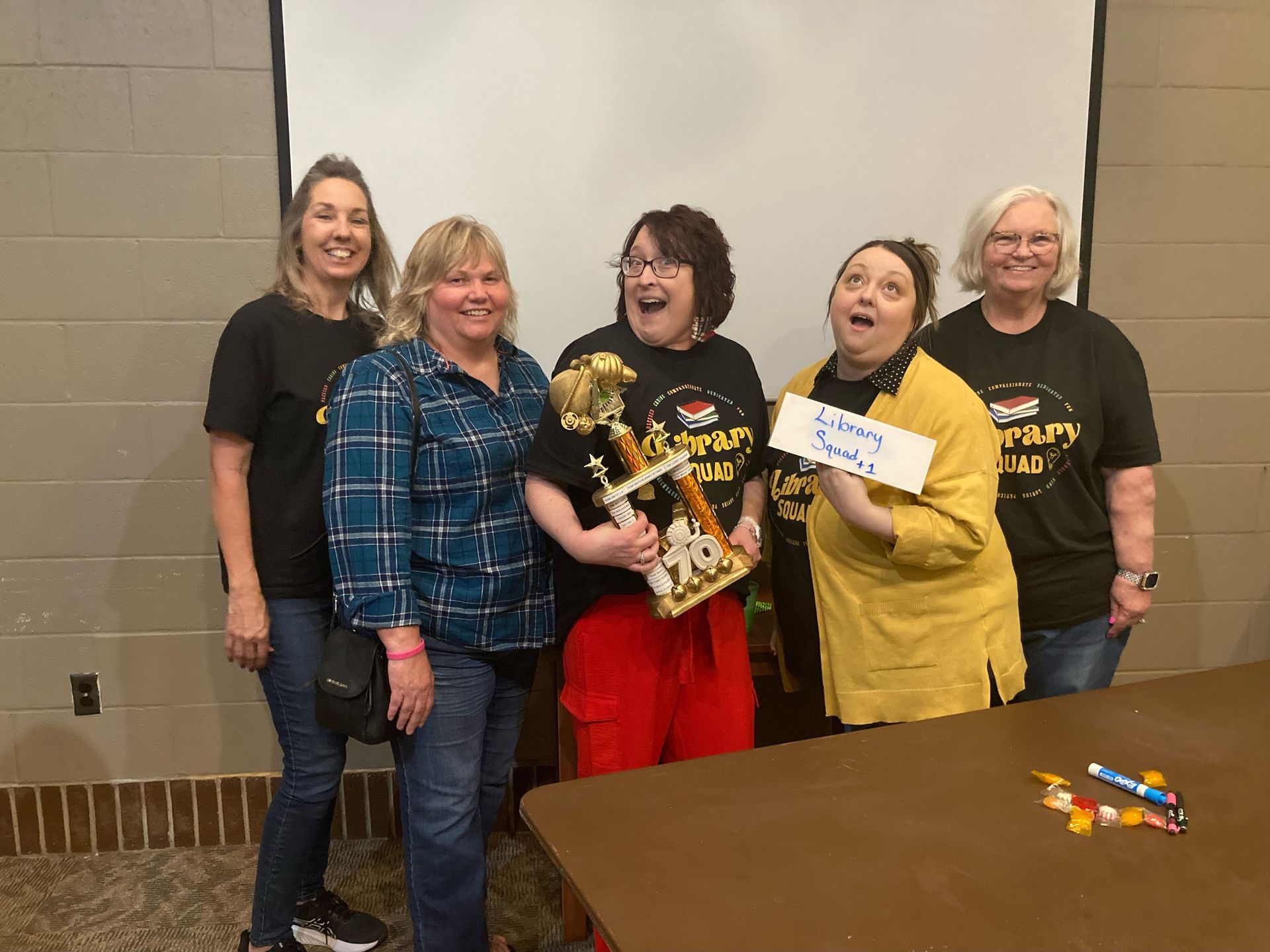 Trivia winners