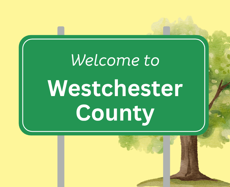 Welcome sign to Hewlett NY