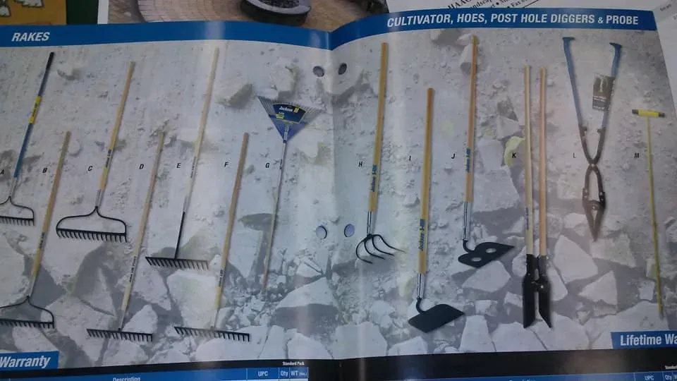 Ames Rakes & Hoes — Minneapolis, MN — Landscape & Concrete Center
