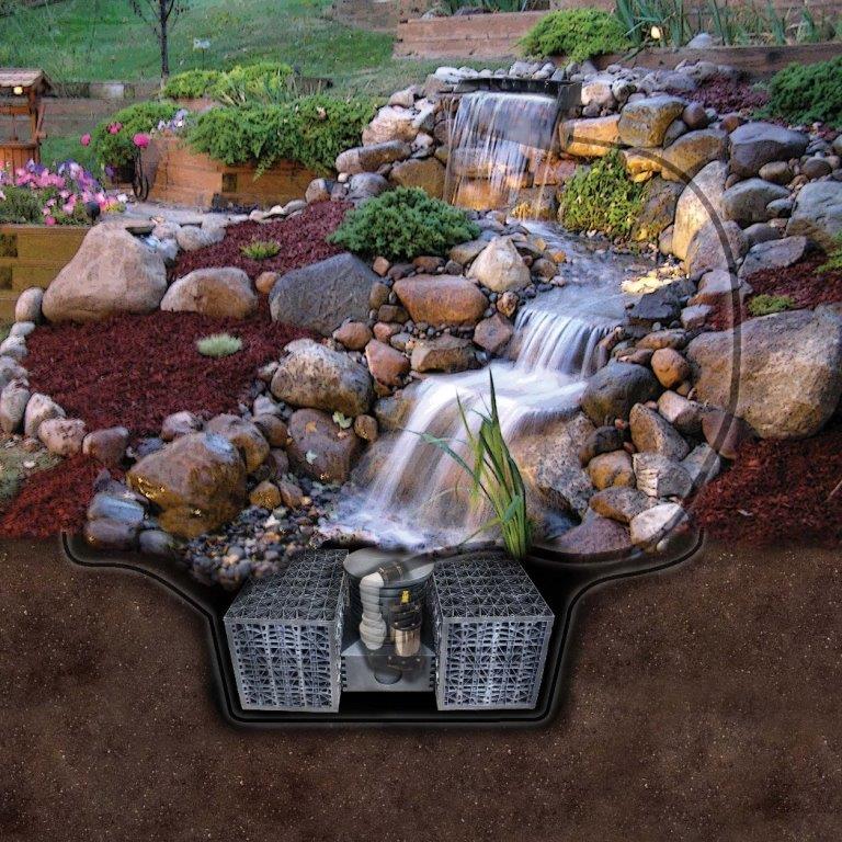 Waterfall Systems — Minneapolis, MN — Landscape & Concrete Center