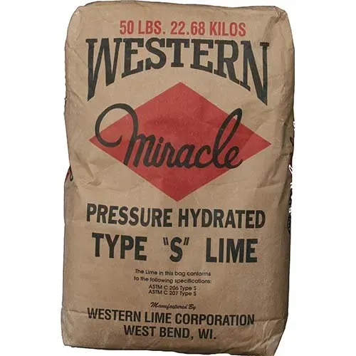 Western Hydrated Lime — Minneapolis, MN — Landscape & Concrete Center