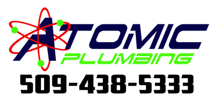 Atomic Plumbing Services Business Logo