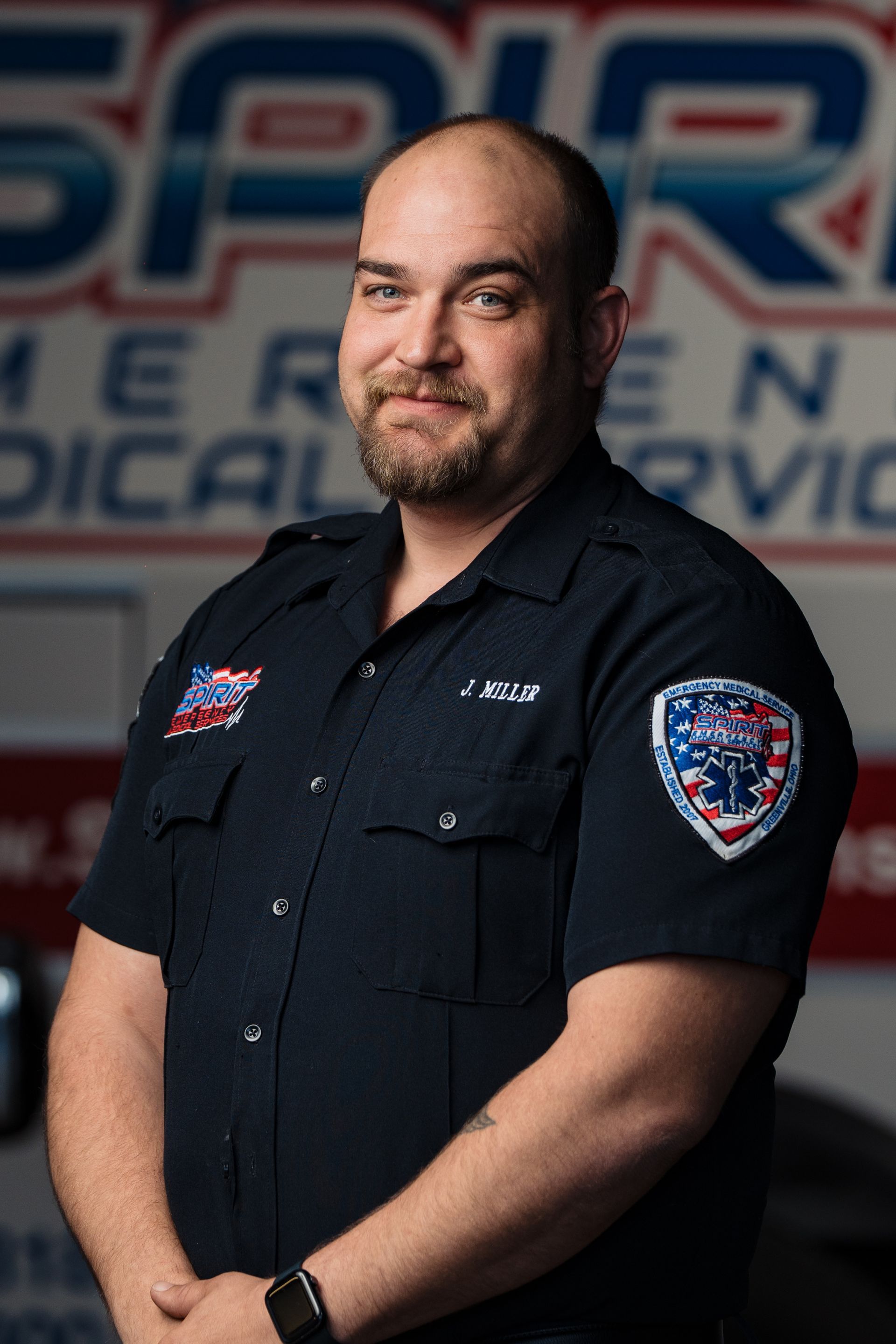 Jeremy Miller, Lieutenant and Interim Defiance and Van Wert Station Manager at Spirit EMS