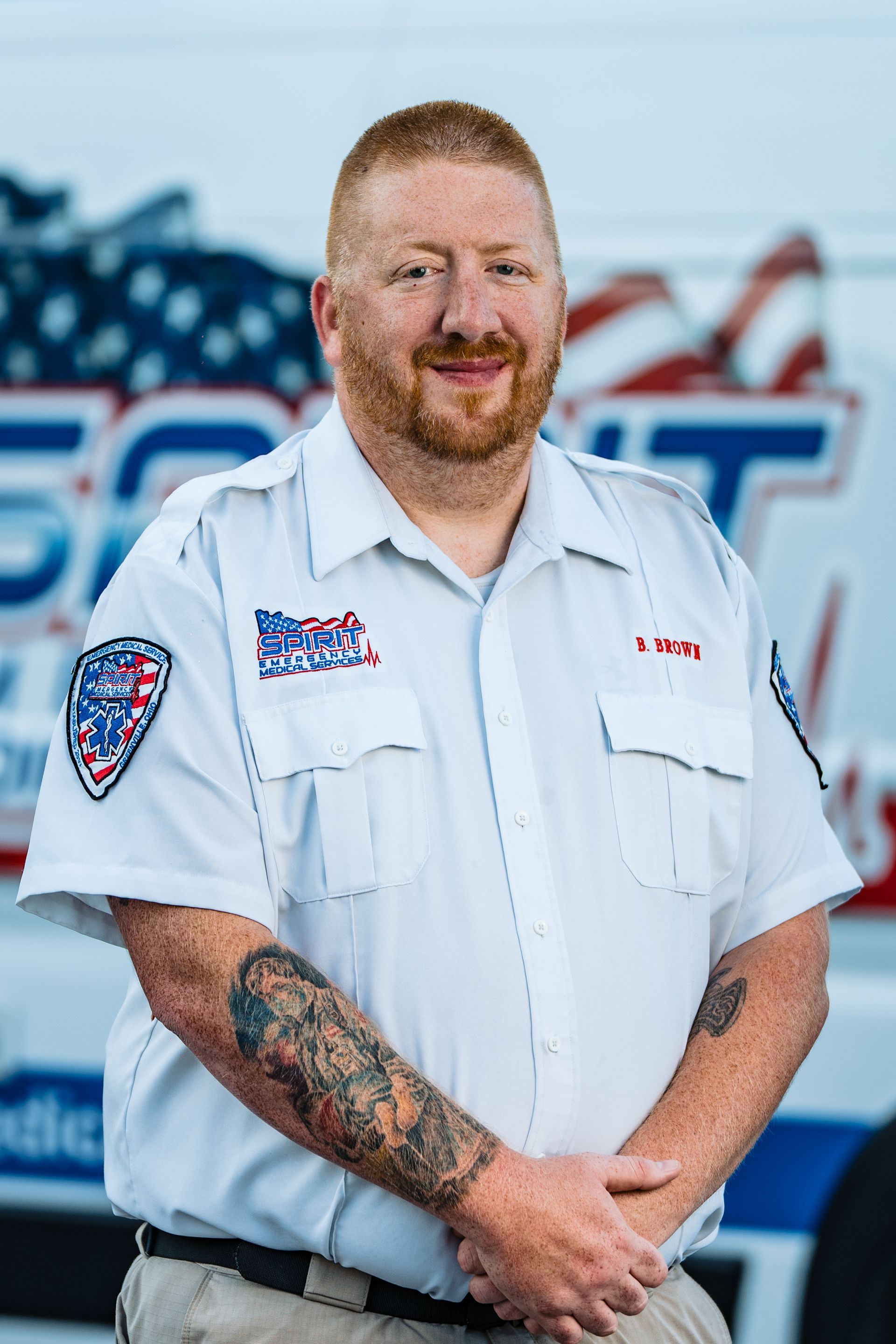 Brian Brown, Interim Chief of Employee and Facility Outreach at Spirit EMS