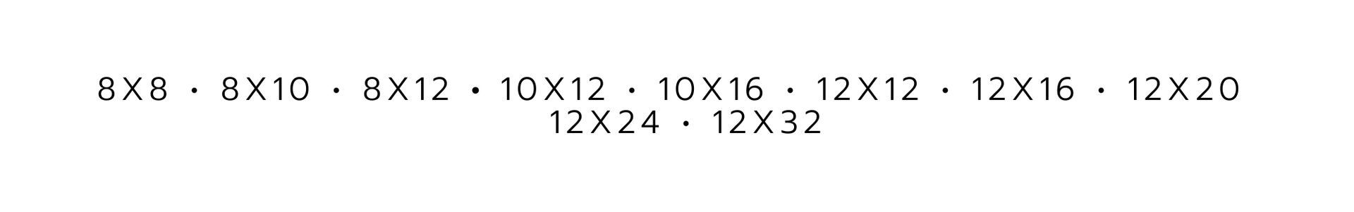 Shed Sizes