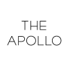 The apollo logo is a black and white logo on a white background.