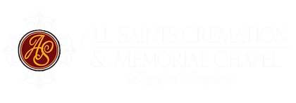All Saints Cremation & Memorial Chapel logo in white text